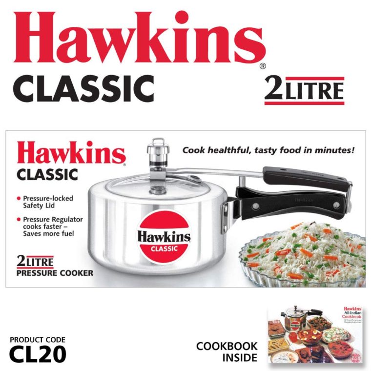 Hawkins Classic 2L Pressure Cooker. Buy at KhuranasMart.com