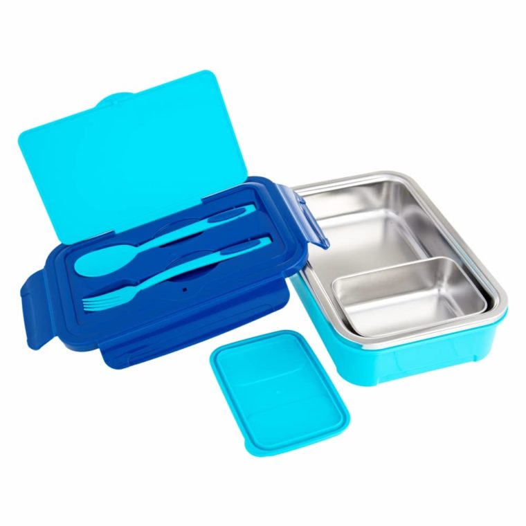 DUBBLIN Buffet Stainless Steel Insulated Lunch Box Blue