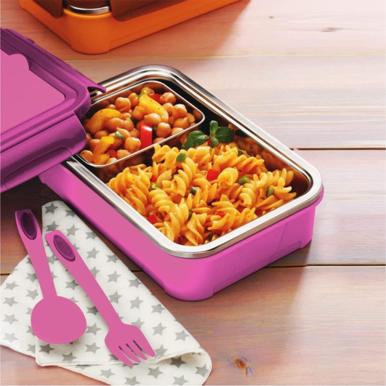 DUBBLIN Buffet Stainless Steel Insulated Lunch Box Pink