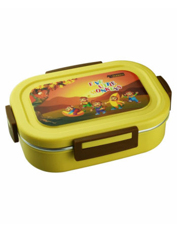 DUBBLIN Twinkle Stainless Steel Insulated Lunch Box Yellow