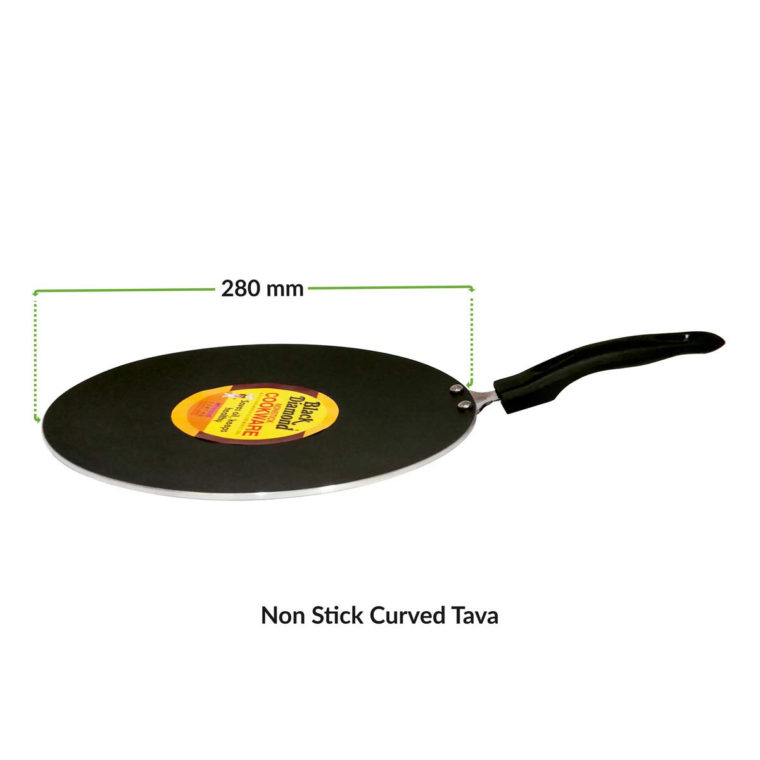 Black Diamond 3.6 mm Non-Stick Curved Tava