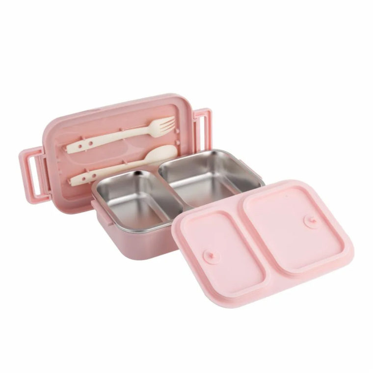 DUBBLIN Brunch Stainless Steel Insulated Airtight Lunch Box Pink