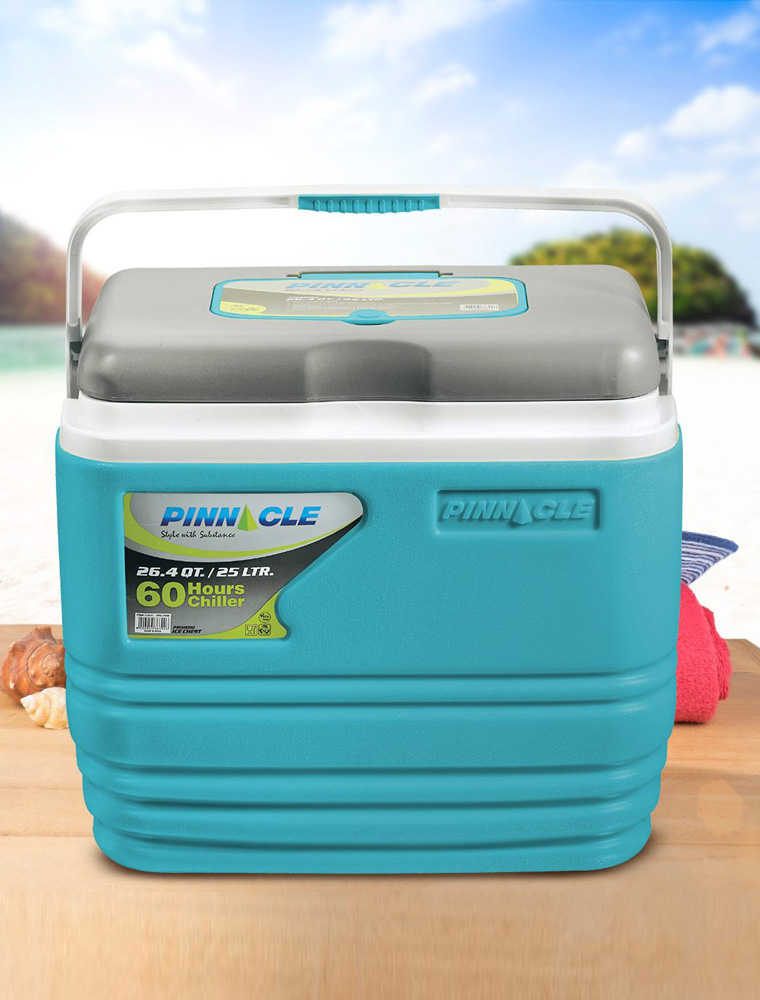 Pinnacle Primero Ice Cooler Box 25 Litre Keeps Cold Upto 72 Hours