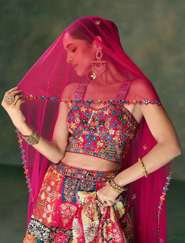 Latest Party-Wear Lehenga Dress Online Shopping | Samyakk