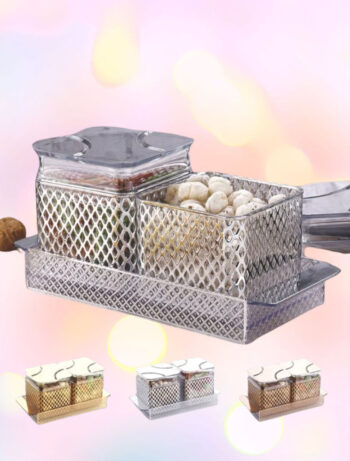 Asian Trendy Dry Fruit Gift Set 2Pcs