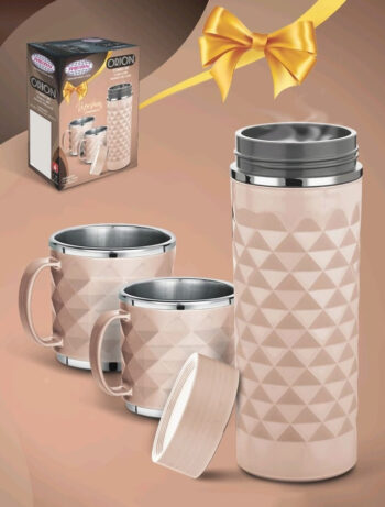 Asian Orion Combo set Flask and Cups