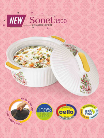 Cello Sonet Insulated Hot Pot 3500