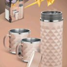 Asian Orion Set 1 Flask and 2 Cups