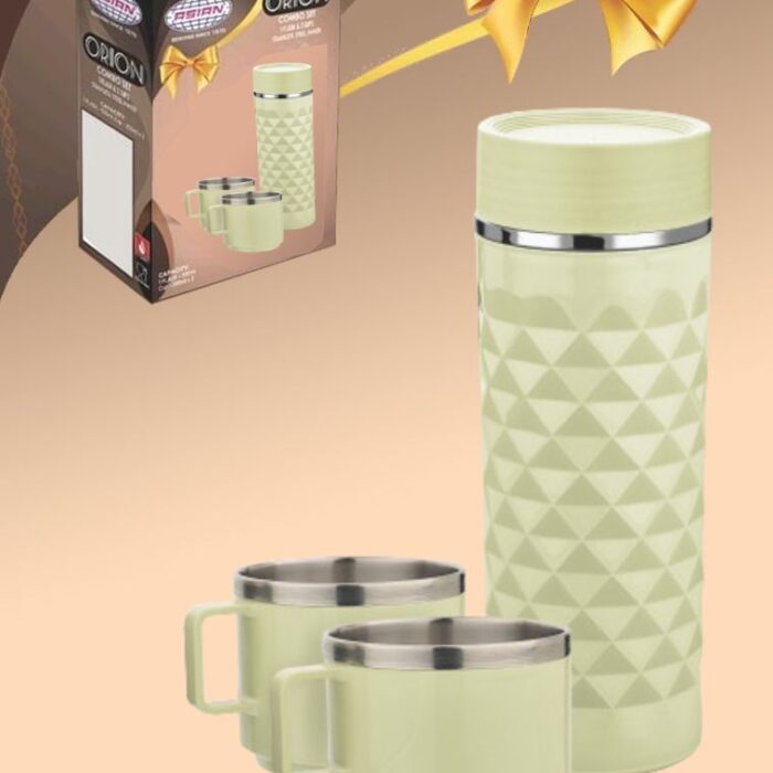 Asian Orion Set 1 Flask and 2 Cups