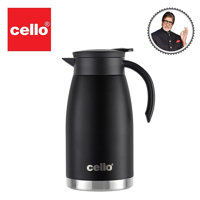 Cello Duro Pot Vacuum Insulated Teapot Flask 1100ML