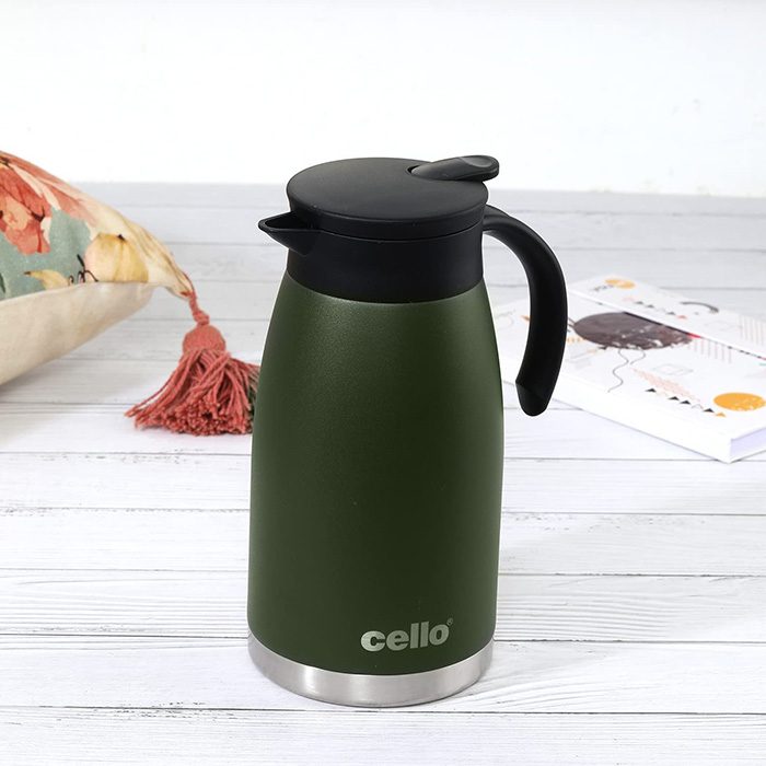 Cello Duro Pot Vacuum Insulated Teapot Flask 1100ML