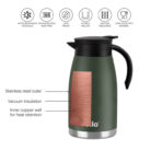 Cello Duro Pot Vacuum Insulated Teapot Flask 1100ML